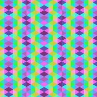 triangles pattern rainbow bright