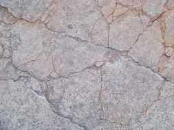 cement floor plaster gray cracked