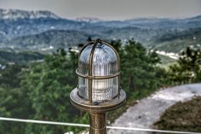 outside lamp