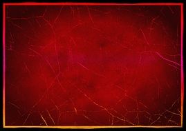 cracked red wallpaper