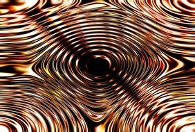 golden circles waves
