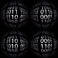 black balls with binary codes