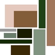wallpaper with geometric forms as background