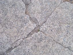 cement gray cracked concrete old