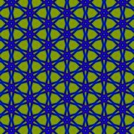 green blue design pattern