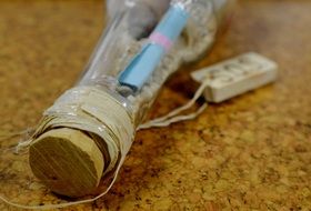 message in a bottle