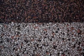 original pebble rug structure
