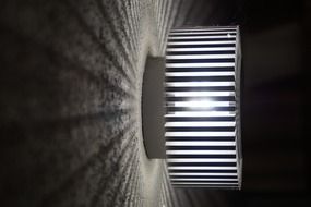 striped night light