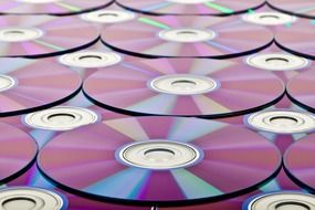 compact discs background