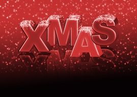 christmas xmas red snow background