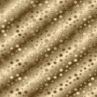 gold golden circles dots pattern