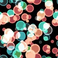 bubbles bokeh circle background