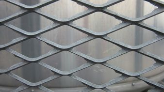 photo of steel grille