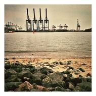 hamburg port germany boats boot