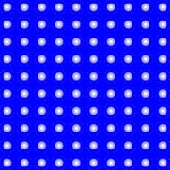 abstraction white peas on blue background