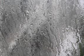 water spat crystal raindrops