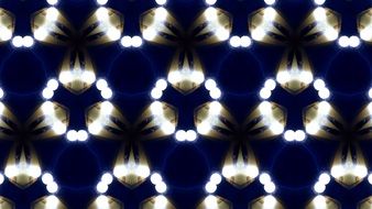 abstract pattern of lights on blue wallpapers