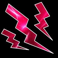 flash bright pink background