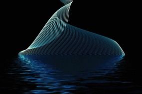 wallpaper with surreal digital art