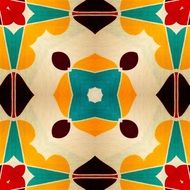 background with abstract pattern on fabric