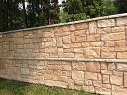 wall stone masonry structure