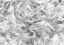 flame fractal light background