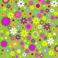 floral flowers pattern colorful