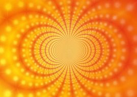 background with orange yellow rays