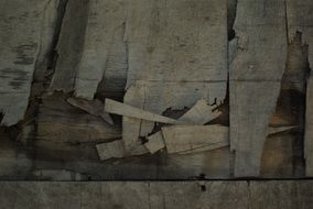 wood brokenness cracked texture
