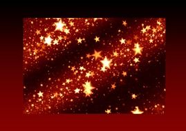 burgundy background with christmas stars