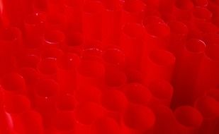 red straws pattern texture