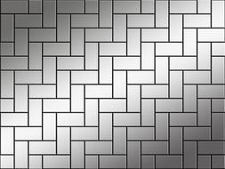 silver tile pattern, background