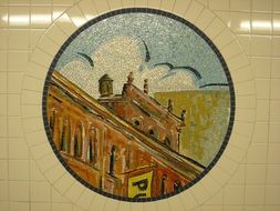 mosaic tile subway new york