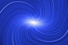 vortex the background blue flash