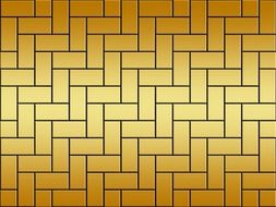 background gold tile pattern