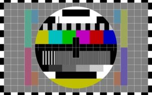 test pattern tv