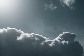 structure of storm clouds