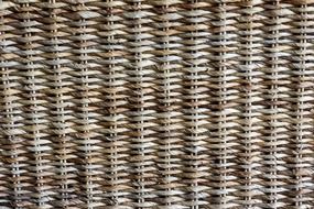 texture of a wicker basket