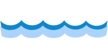 waves sea water tide ocean blue