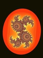 fractal pattern budding generated