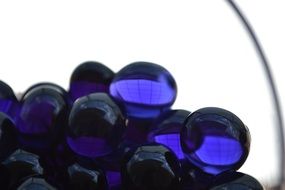 grapes purple violet abstract