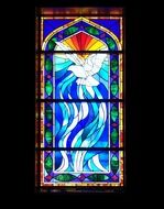 stained glass window church chapel