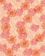 peach pink girl background