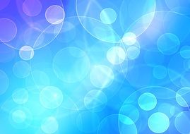 blue and white color abstract light background bokeh