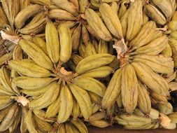 bananas dried texture pattern food