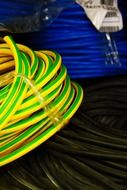 colorful bright cables