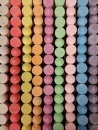 chalk color education drawing