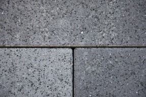structure of the paving stones