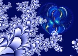 fractal apple males heart love