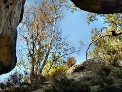 climb sand stone rock nature